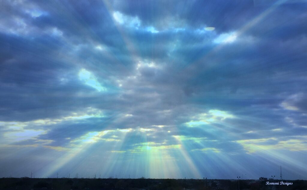 Blue Burst Clouds scaled